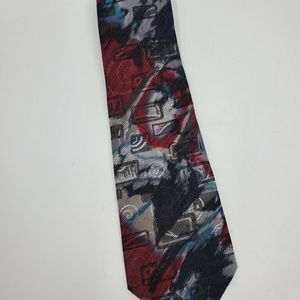 Vintage Johnny Carson Men's Necktie 56" x 4" wide